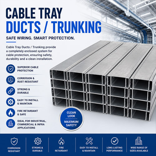 Cable Tray Ducts Or Trunking